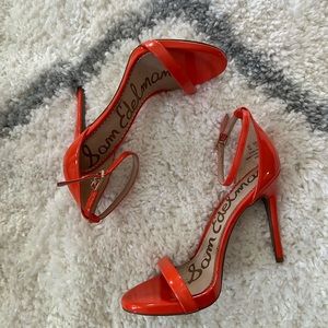 Sam Edelman, size 7, orange heels ✨